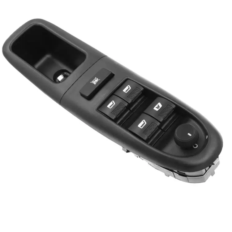 6554 cf 汽车前左司机电子主窗口控制开关按钮,用于标致 406 8b bau