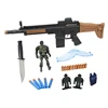 Plastic Toy Machine Gun Soft Air Gun Toy Pellet Gun for Kids and Adults