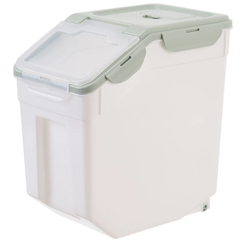 

kitchen Premium Airtight Plastic Pet Food Storage Container Household Food Storage Box Pet Food Storage, Customized color