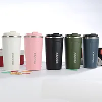 

Zogift Custom 350ml 510ml eco Friendly leak proof stainless steel tumbler insulated travel thermal Coffee Mugs with lid