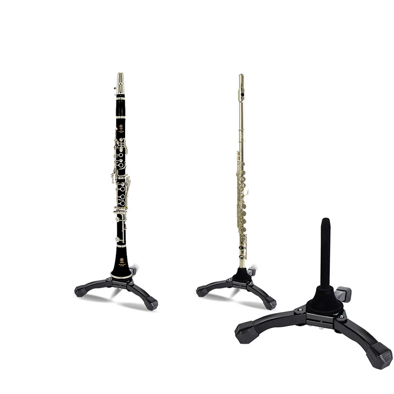 GS560 Yinyu DDP RTS Foldable Flocking Flute Stand Portable Instrument Tripod Holder