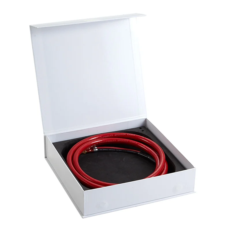 

HIGHE END SPEAKER WIRE CABLE WITH GOLD CONNECTORS-1M RED