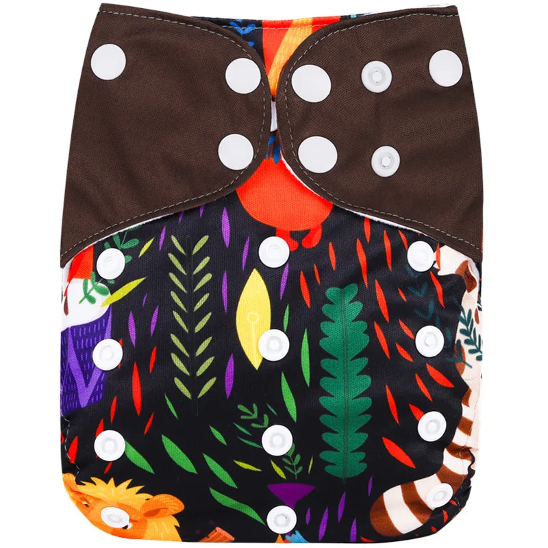 

Bamboo Charcoal Reusable Cloth Diaper Nappies bamboo baby diaper pant