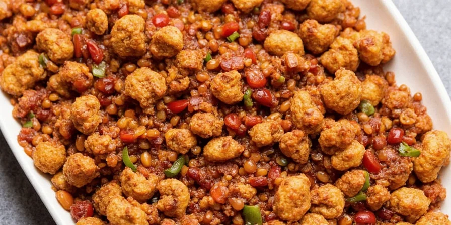 Homemade chili crunch with cinnamon and chipotle