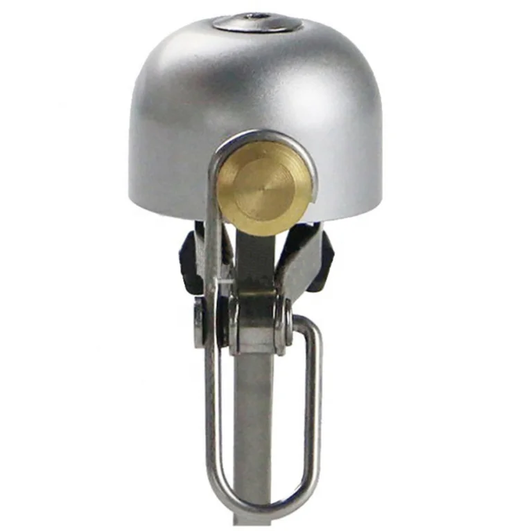 

Crisp sound vintage mini brass stainless steel bicycle bicycle bell gold great outdoor, Black + silver + gold
