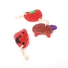 Custom Kitchen Cleaning Cute Animal Shape Natural Loofah Dish Washing Sponges