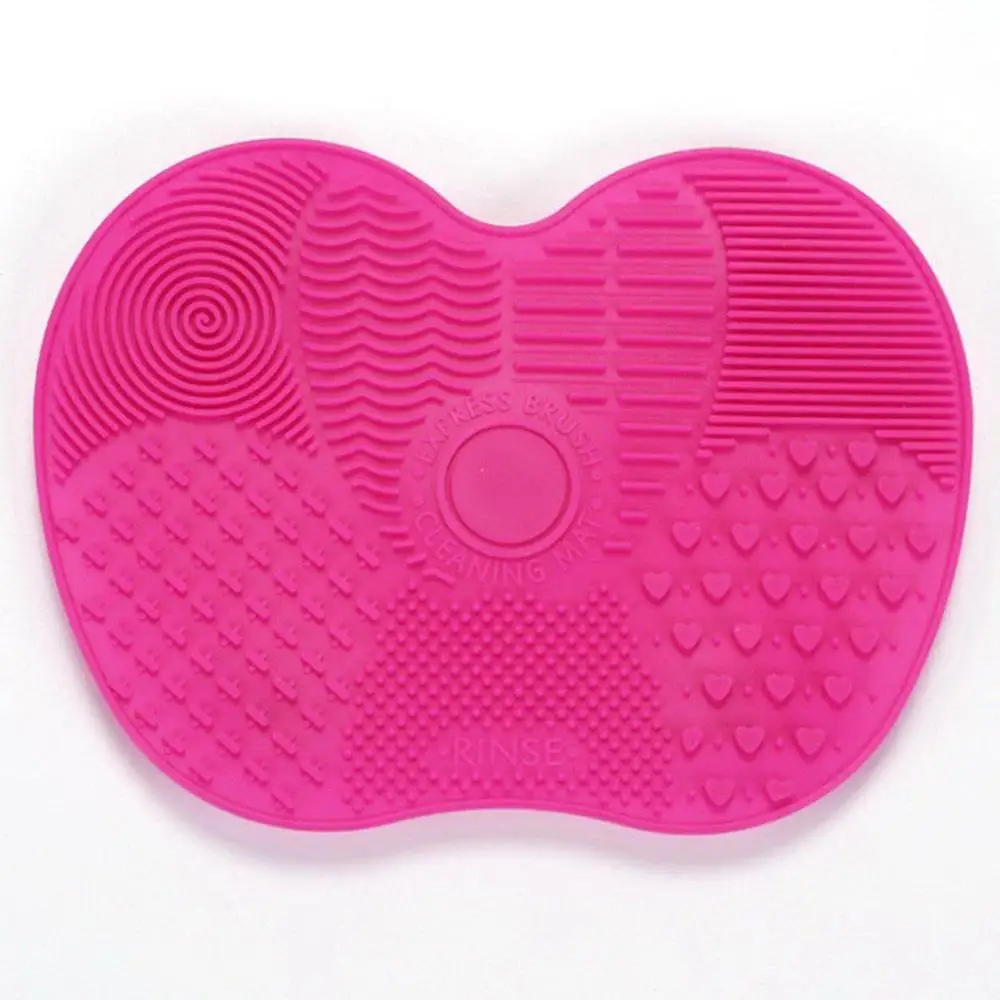 

Silicone Pad Mat Brush Washing Tools Cosmetic Eyebrow Brushes Cleaner Tool Scrubber Board Makeup Cleaning