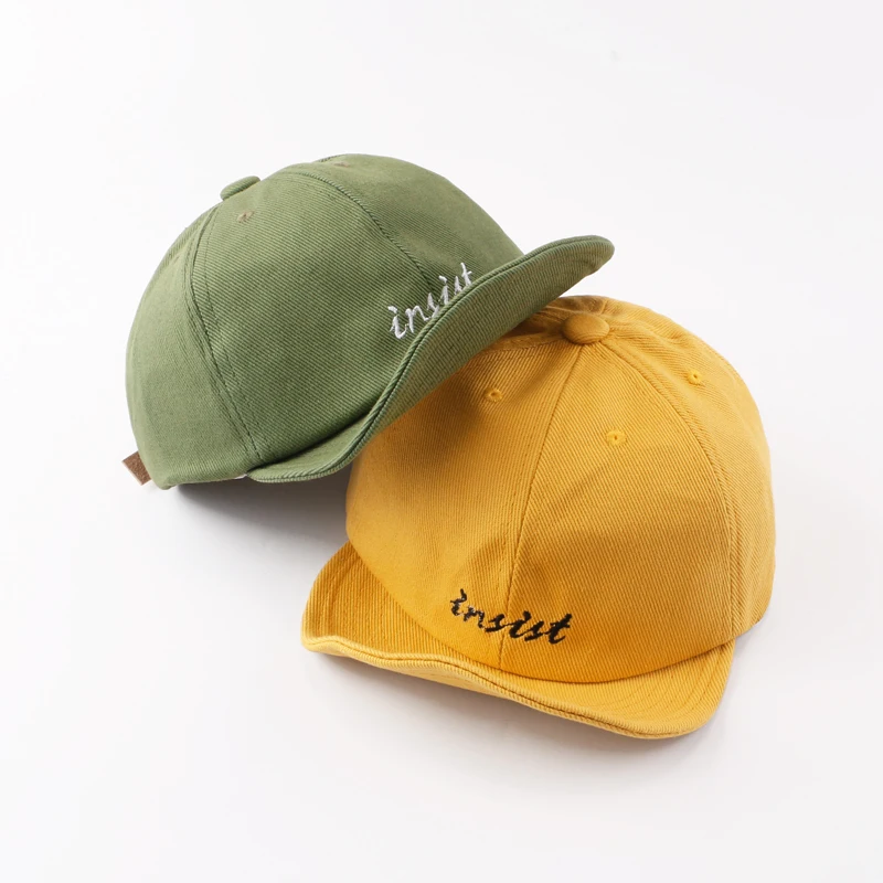 short visor baseball cap