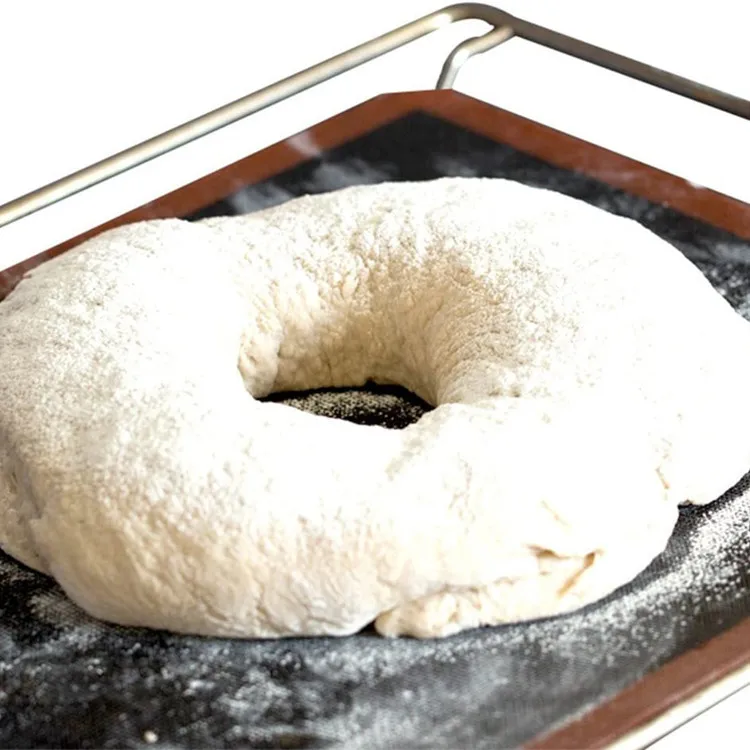 

37*57 cm silicone mesh mat heat resistant nontoxic silicone hollow baking mat for pastry making baking bread, Custom color