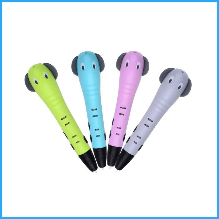 Best Topper Custom Design Smart Logo Branding Printing Led Pla Multi Creative Former In Yiwu Magic Graffiti Modeling Grey 3D Pen