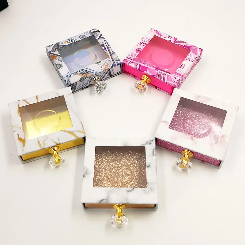 

Wholesale 3d mink eyelash vendor with customized packaging box, Black