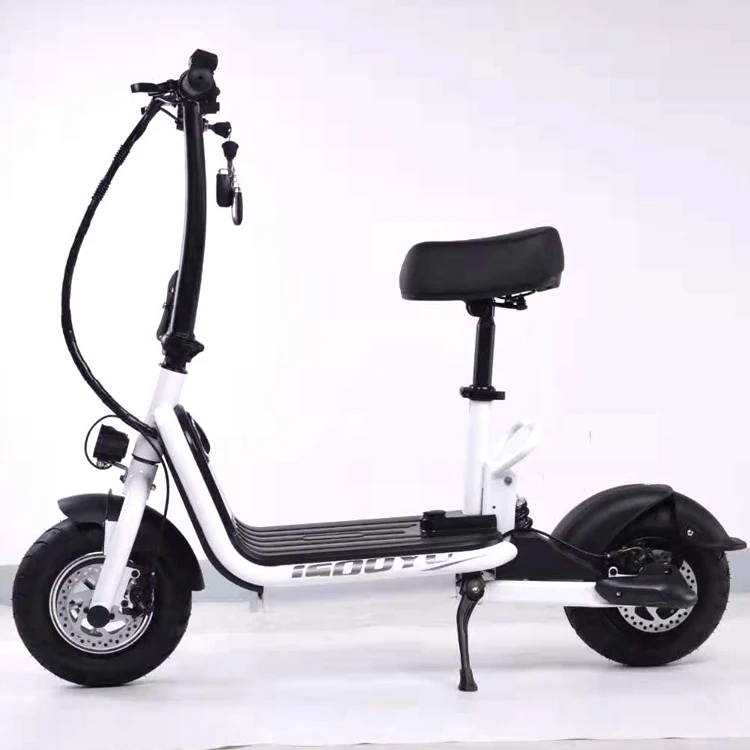 

China foldable 11inch adult off road scooter electric 48V 12AH 500W city coco electric scooters