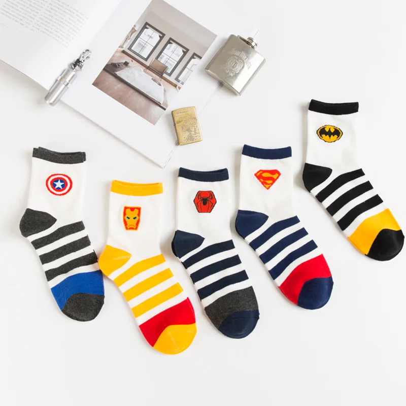 

WIIPU New men's socks for autumn and winter cotton tube socks thick cotton socks sweat-absorbent and deodorant