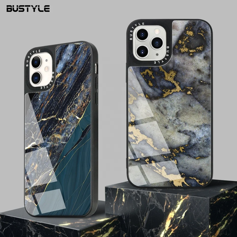 

Custom Glossy Marble Phone Case for iPhone 11 Pro Max Cell Phone Cover Case For iPhone X XS 8 Custom Printed Marble Mobile Cover, Many color