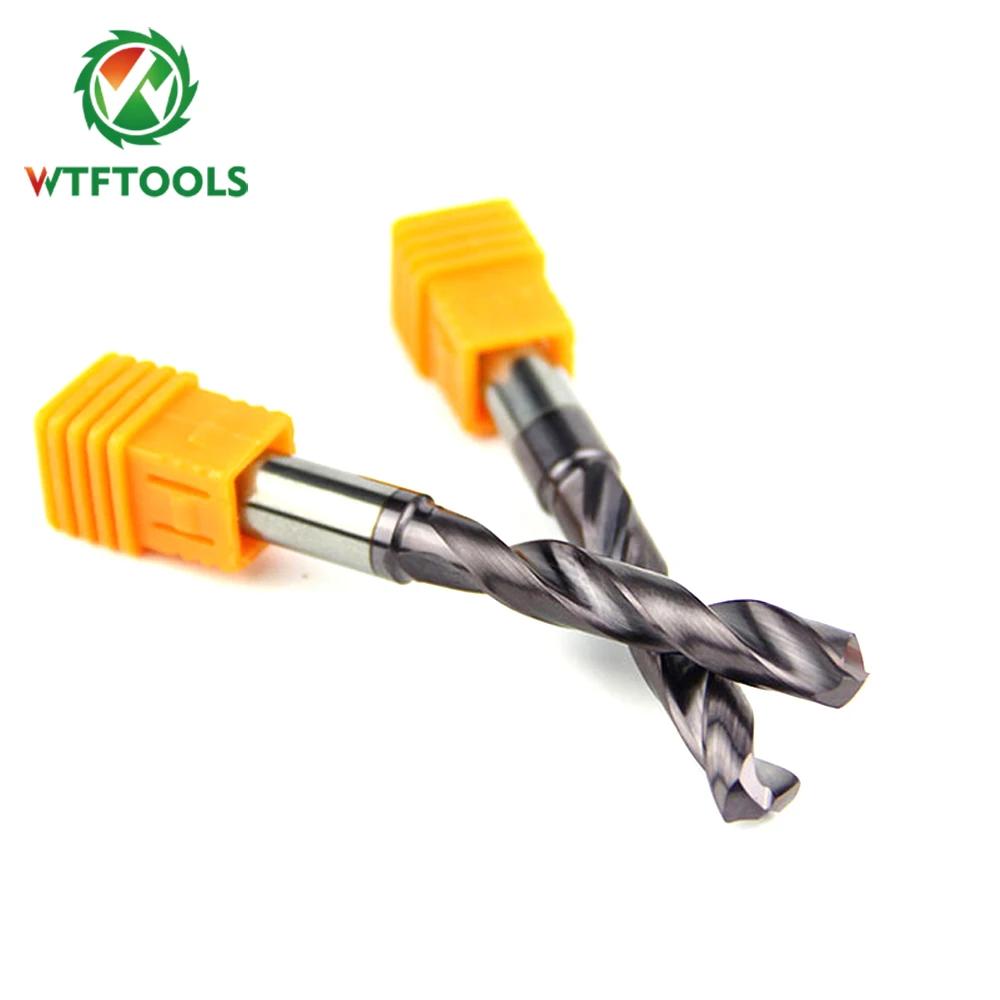
Customized 3D 8.7mm Cemented Carbide Drill Bits For Mould Steel 