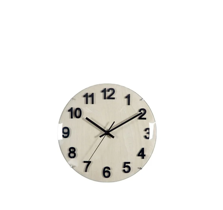 

Hot Wall Clock factory custom Hanger Clock, White