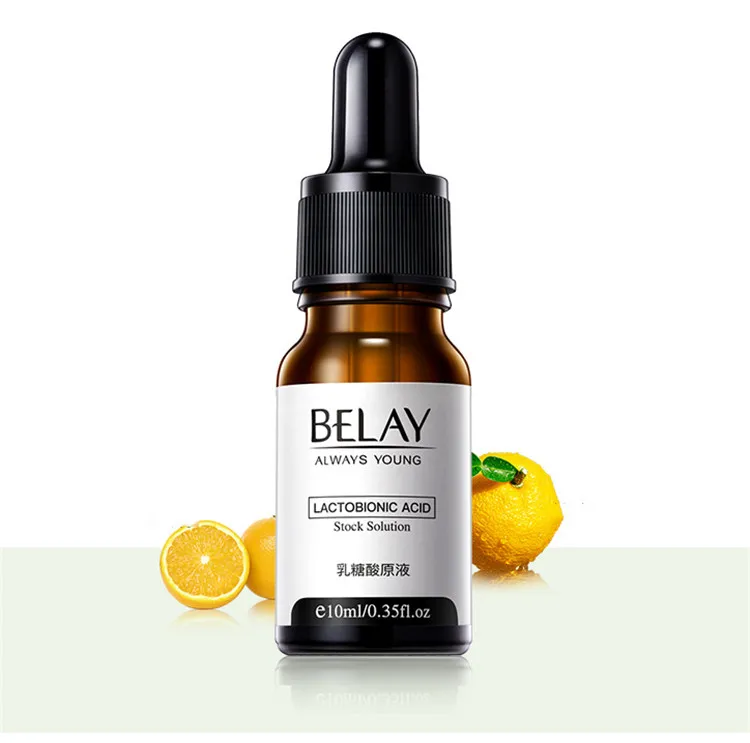 

10ml lactobionic acid concentrate serum pore-reducing essence anti-wrinkle acne remove blackheads repair pores face serum