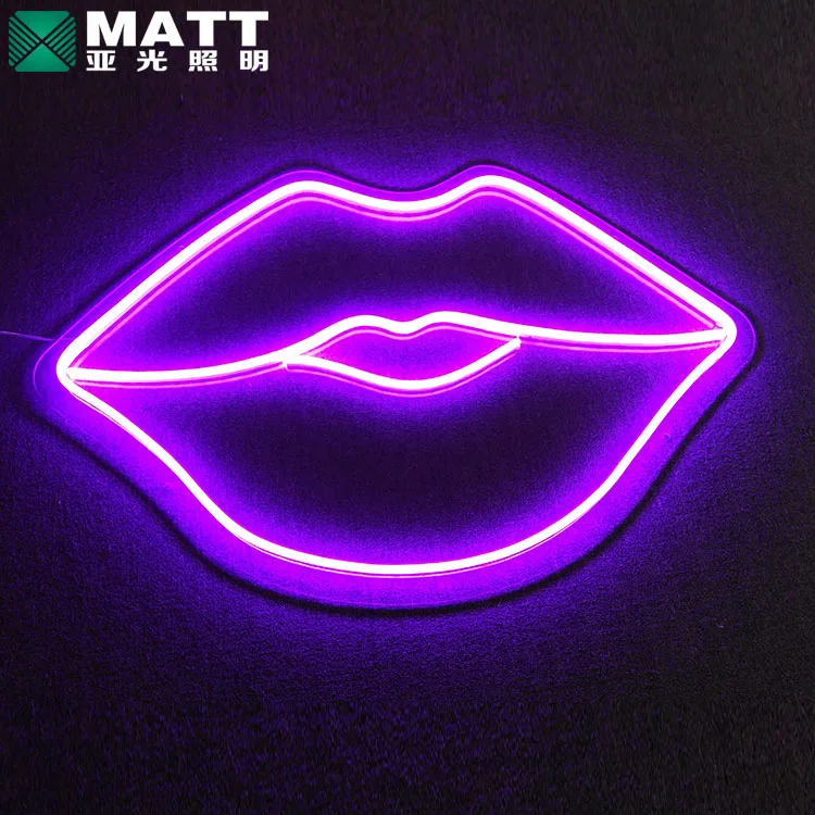 Custom LED Neon Sign Sexy Lips Sign