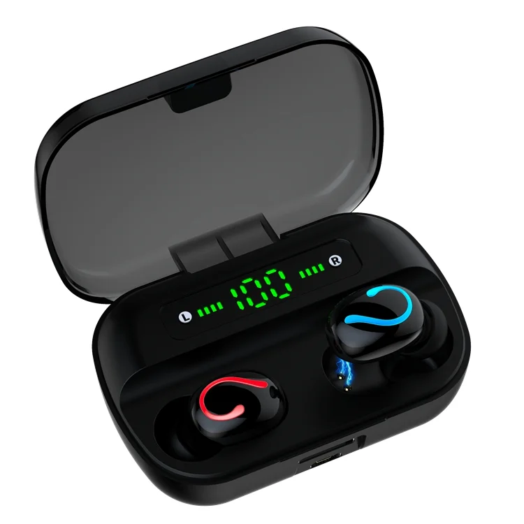

NEW Q32S LED Wireless sport in-Ear Earbud Noise Reduction Waterproof TWS earphones&headphone with 2600mah charging case
