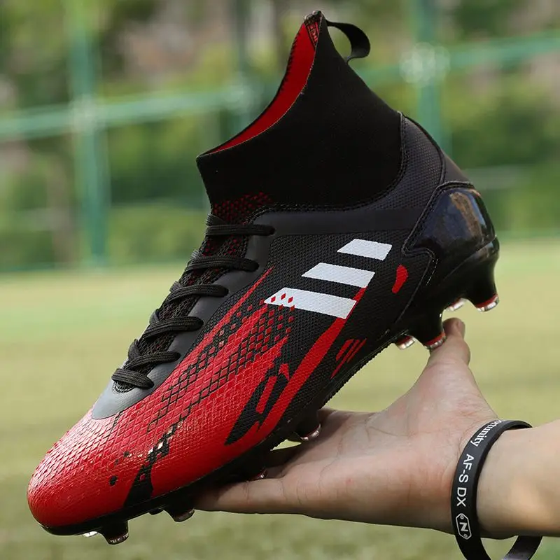 

Personnalise Fashion Foodball Shoes Soccer Soles Firstcopy Nice Shoes Sport Red And Black Soccer Shoes Suppliers