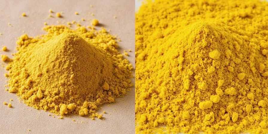 Ground Mustard Spoon Close-up