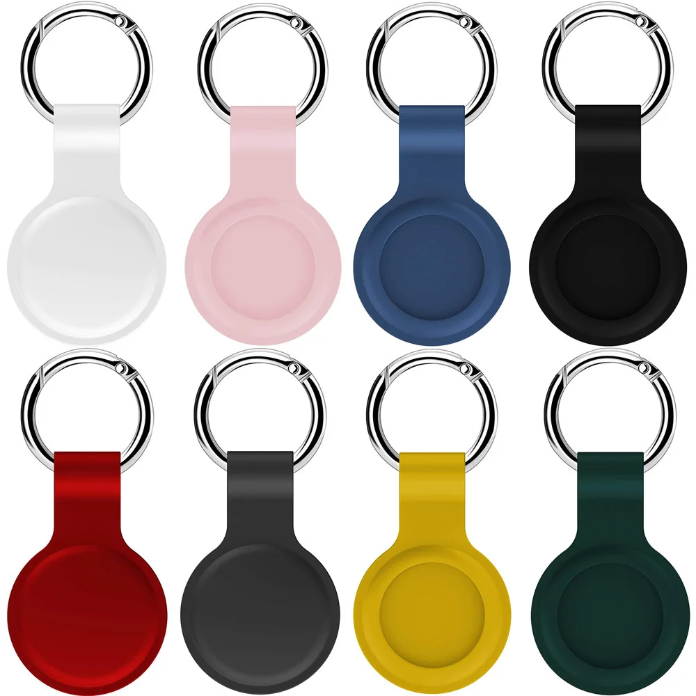 

Silicone Protective Case for Airtag with Key Ring