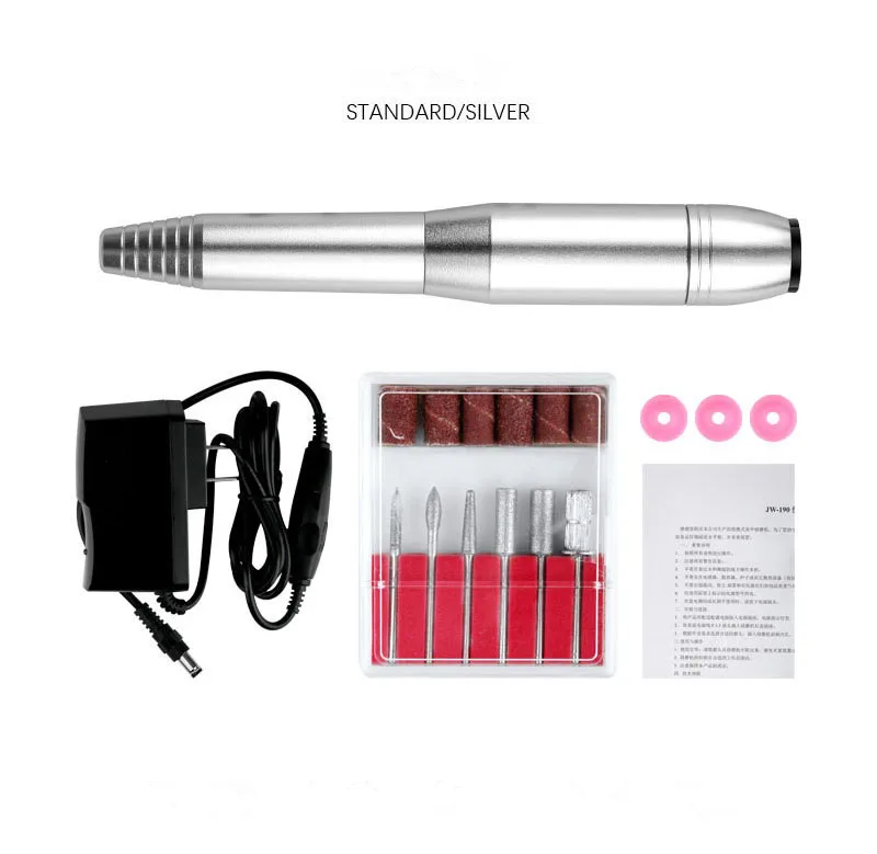 

Complete set Manicure Portable Electric Nail Polisher 20000 Speed High-efficiency Nail Drill Pen Nail Art Tool