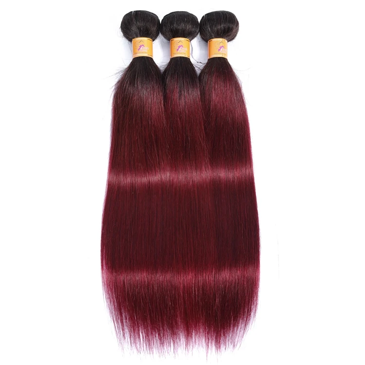 

Xuchang Factory Unprocessed Wholesale 1b/99j# Virgin Brazilian Hair Bundles Straight 10"-24"