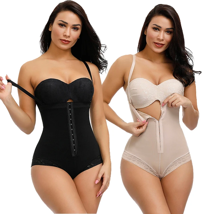 New Listing Compression Adjustable Hooks Women High Waist Waist Trainer Butt Lifter Shaper