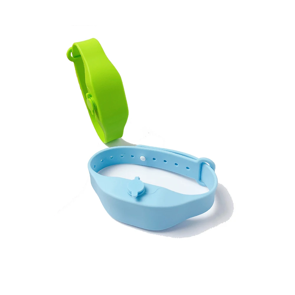 
Multi color portable mini Silicone hand sanitizer wristband hand sanitizer bracelets 