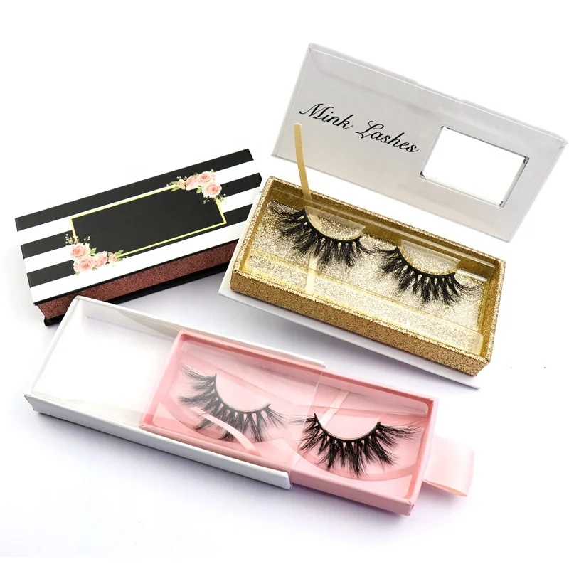 

Deal only 3 days delivery free design regular box sample wholesale 3d 5d 25mm real false strip mink eyelashes vendors