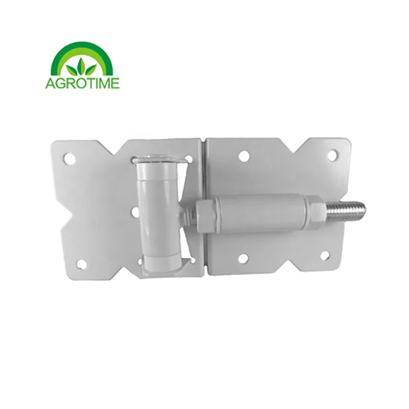 

Wood Fence And PVC Vinyl Fence Stainless Steel Post Self Closing Fence Gate Hinge Gate Latches, Black, white