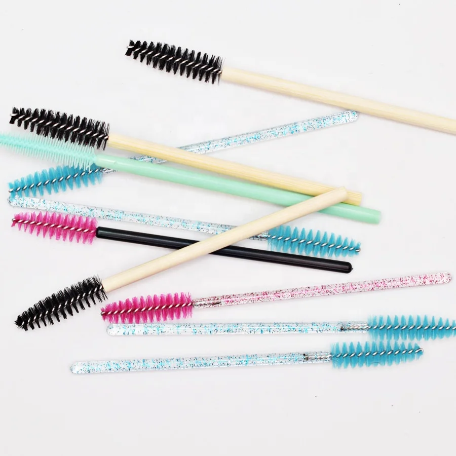 

Wholesale disposable eyelash brush color mascara wands