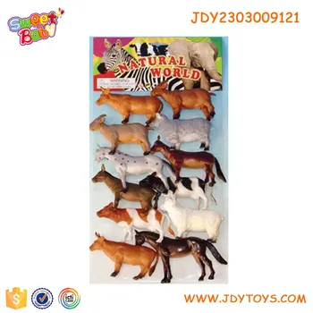 small plastic farm animal toys