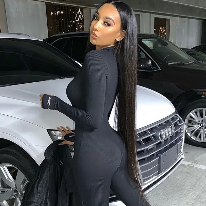 

Women Jumpsuits and Rompers Solid Long Sleeves Rompers Shorts Women Bodysuit One Piece Outfit Girls Tights Stretch Jogging Suit