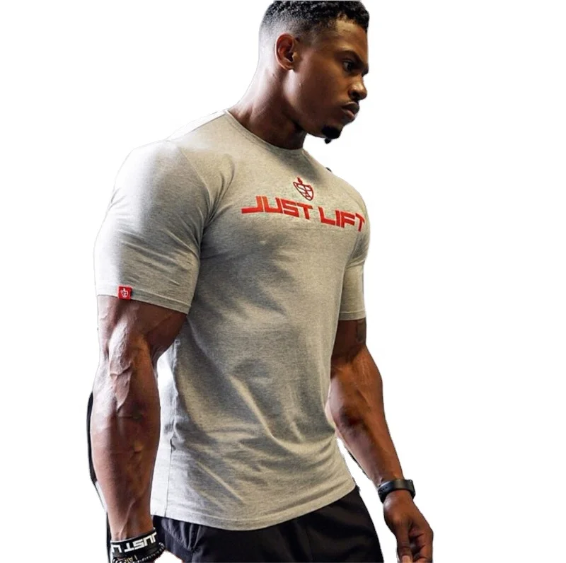 

Summer Season Customize Logo Fitness Sports Men T Shirt, Customized color