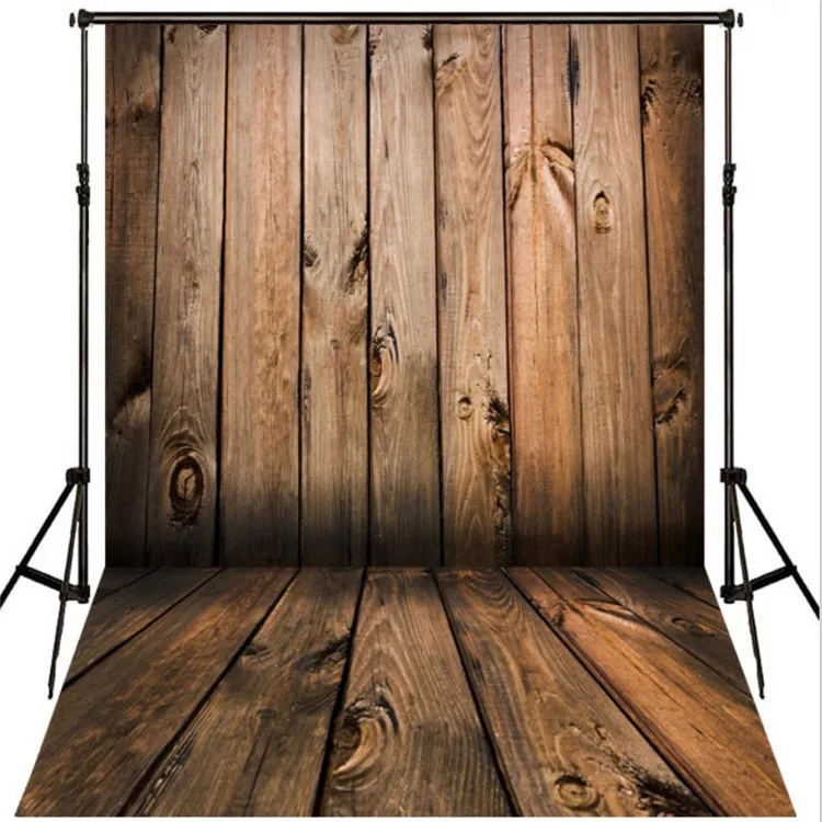 

150x210cm 7x5ft OEM Design 3D Thin Vinyl Brown Wood Backdrop Photographers Retro Cloth Seamless Wood Wall Background, Custom design available
