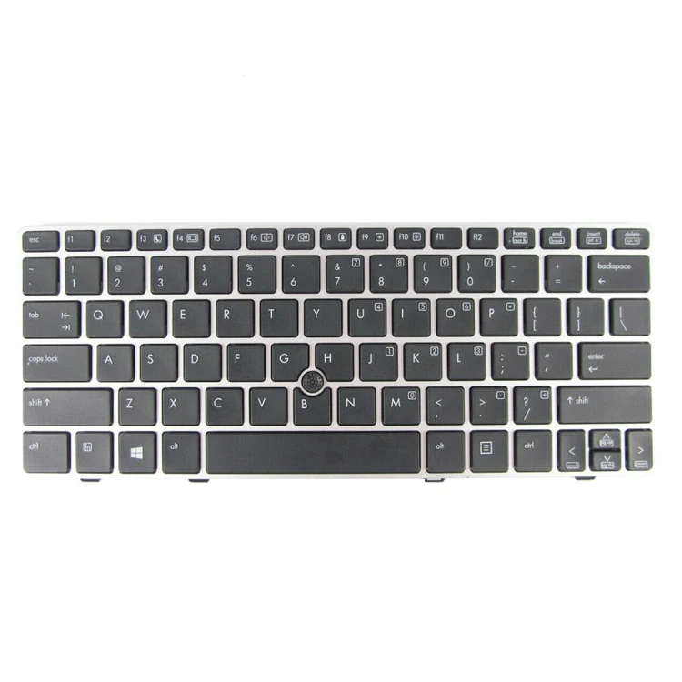 

HK-HHT laptop US Keyboard for HP EliteBook 2560p Keyboard Series