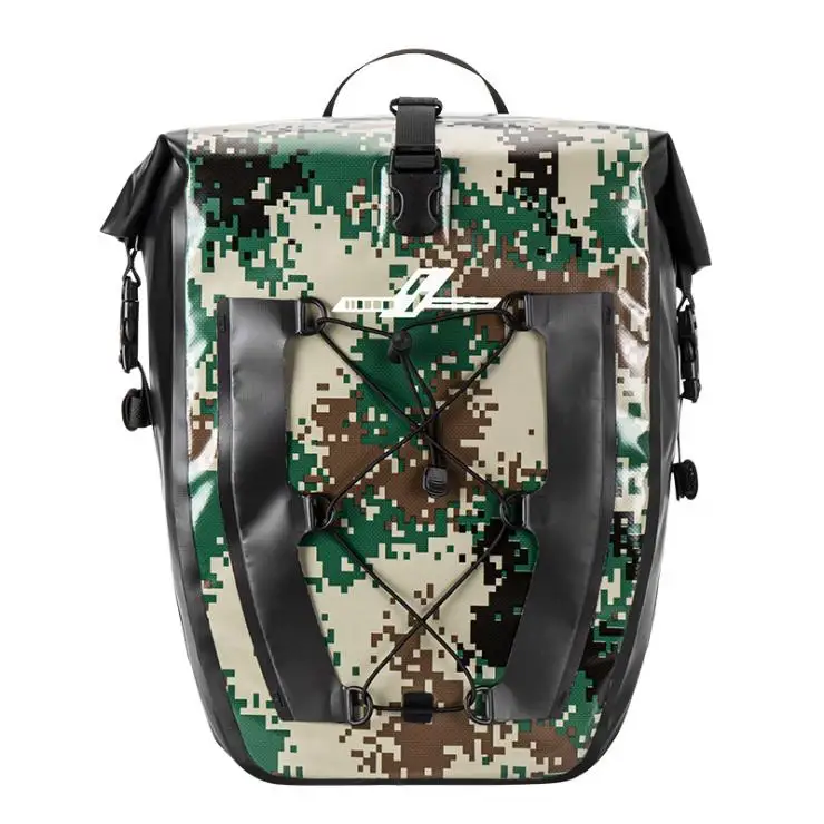 

Full Waterproof Camouflage Bicycle Pannier Bag, Customized