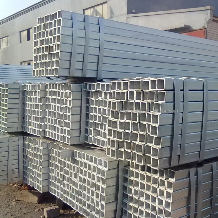 High Strength Prime Astm A36 Metal Hollow Pipe Gi Galvanized square Steel Tube 15x15 100x100 for Construction Project Use