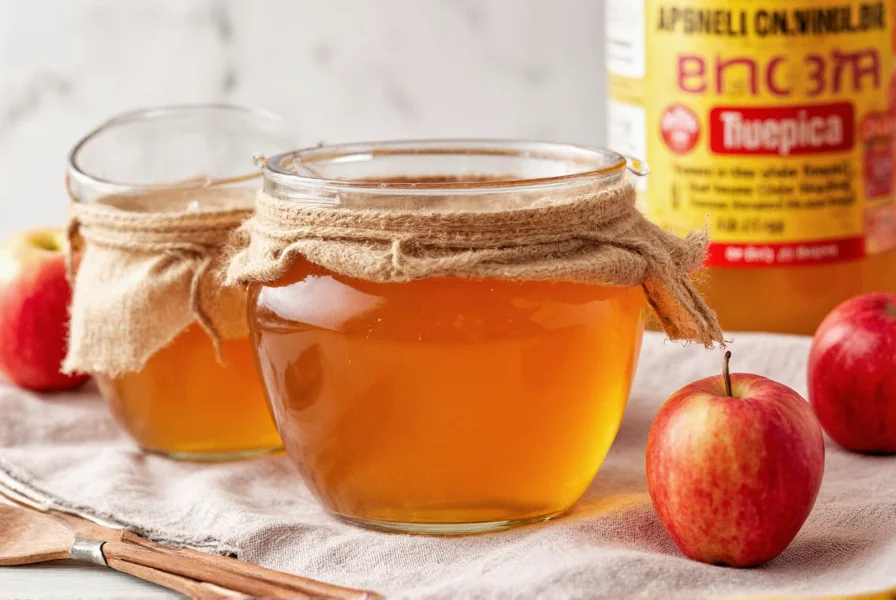 Infographic Showing Different Uses of Apple Cider Vinegar