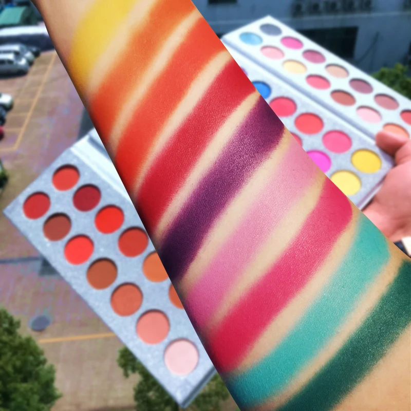 

2020 Trending Makeup 63 Color Eye Shadow Palette Wholesale Highly Pigmented Waterproof Magnetic Natural Glitter Cosmetic Make Up, 63 colors