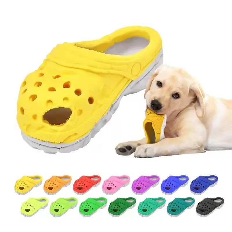 

Wholesale High Quality Decompression Slipper Tough Rubber Dog Chew Toy Soft Rubber Dog Toy