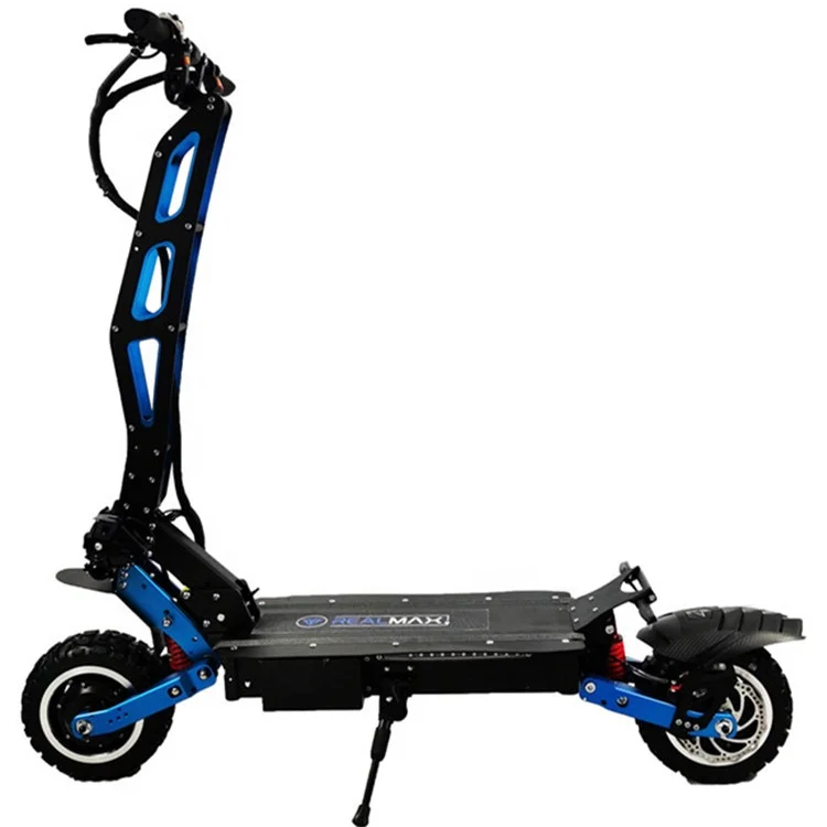 

Realmax 8000W 10000W 8KW 10KW 60V 72V 11Inch Electric Scooter For adult, Blue/red
