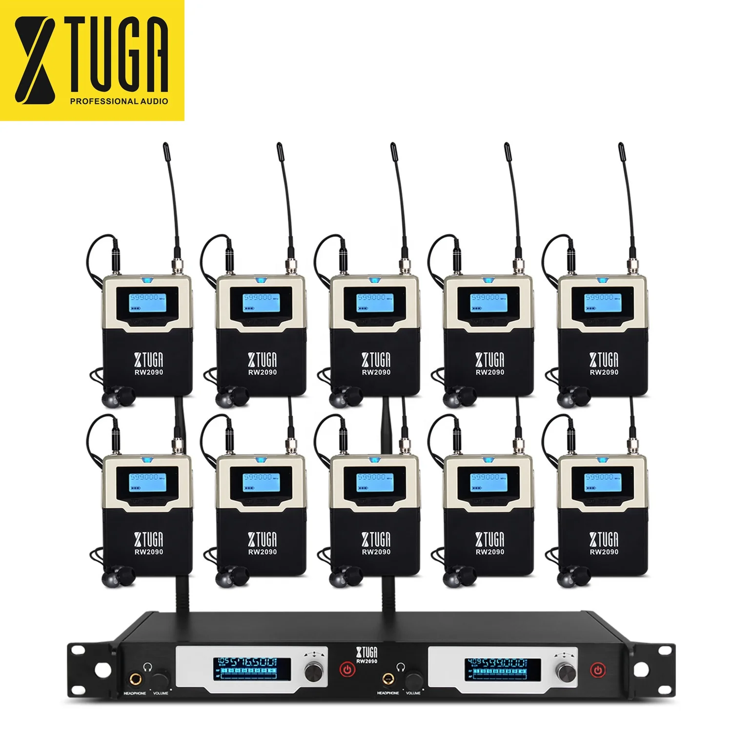 

Best selling personal stereo wireless stage in ear monitor set