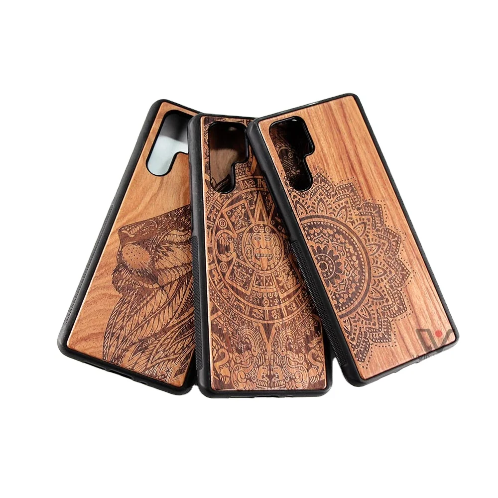 

2021 Popular Natural Wooden Mobile Phone Case For Huawei 30 pro, Wood