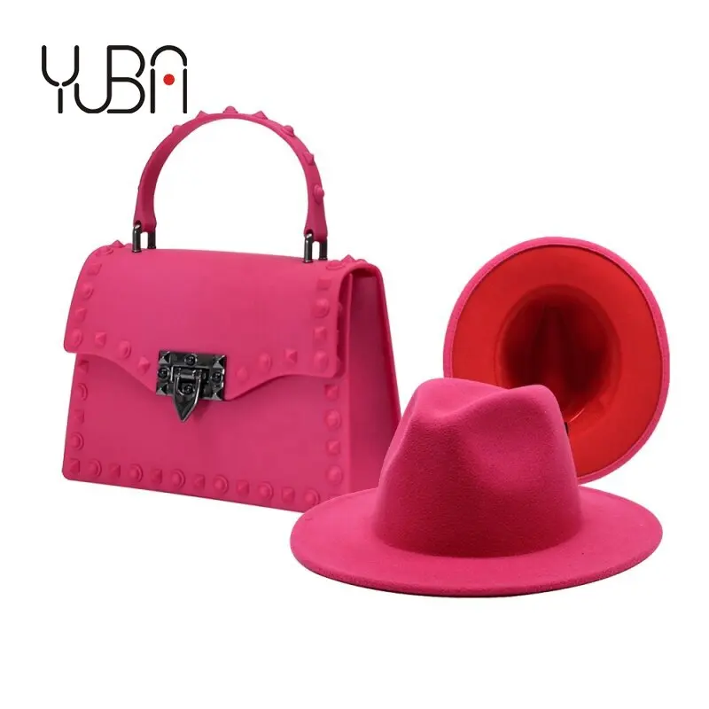 

2021 luxury PVC purse and hat sets Retro frosted matte women sling bag Designer women shoulder handbags ladies, Customizable