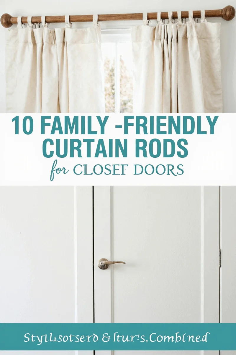 Cute nursery with closet curtain closed