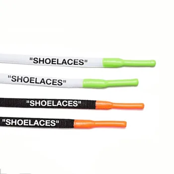 Shoes Laces Round Silicone Dipped Tips Custom Logo Printed Shoelace ...