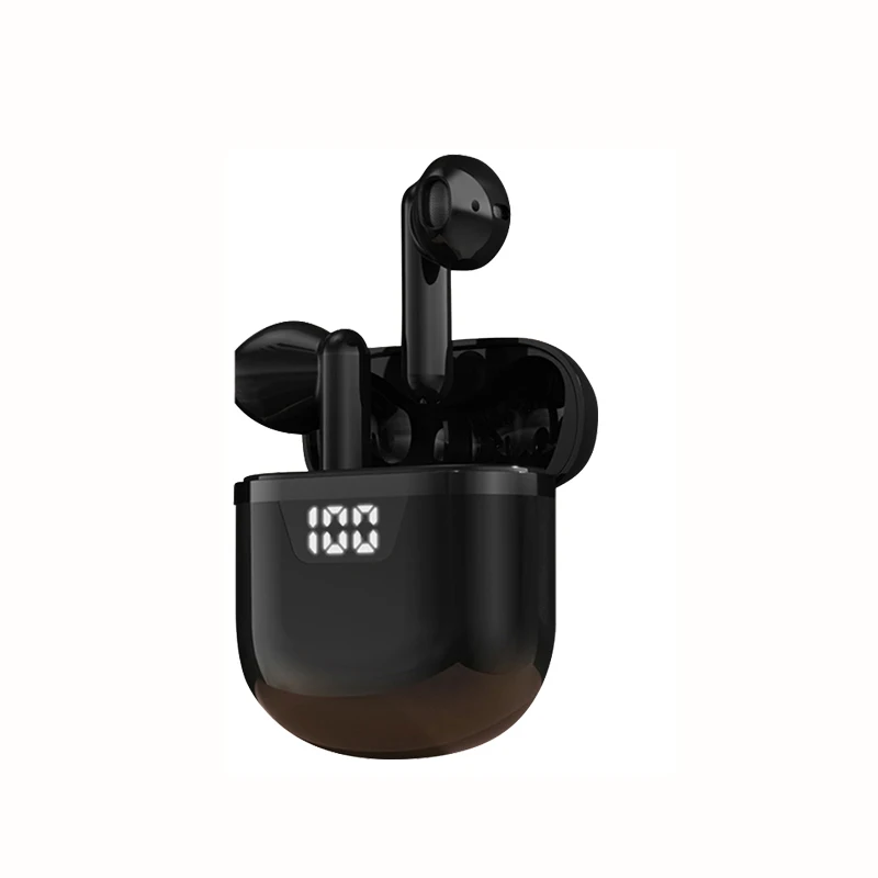

Wireless Earbuds Noise Cancelling Headphones with TWS Hi-Fi Stereo Touch Control In-ear Earphones Mic LCD Display